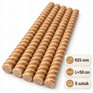 Kotwy kompozytowe GFRP Ø25 mm, 50 cm – 5 szt