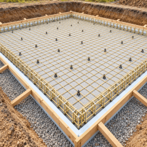 Zestaw na płytę fundamentową i posadzkę — 50 m²