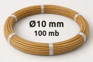 Pręt zbrojeniowy GFRP Ø10 mm – 100 mb (2 zwoje po 50 m)