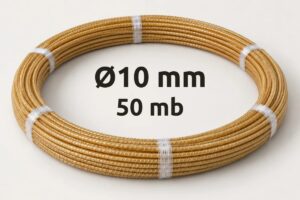 Pręt zbrojeniowy GFRP Ø10 mm – zwój 50 mb