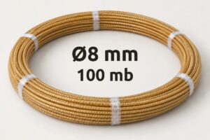 Pręt zbrojeniowy GFRP Ø8 mm – 100 mb (2 zwoje po 50 m)