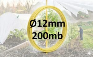 Pręt ogrodowy z włókna szklanego Ø12 mm – 200 mb