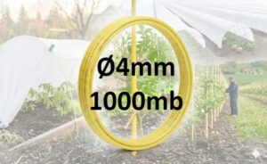 Pręt ogrodowy z włókna szklanego Ø4 mm – 1000 mb